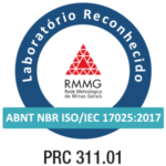 Selo de laboratório reconhecido - ABNT NBR ISO/IEC 17025:2017